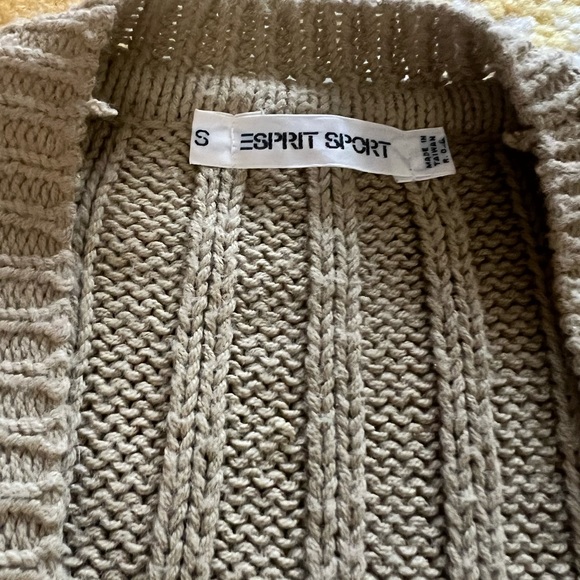 Esprit sport cardigan from the 80’s - Picture 3 of 4